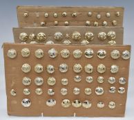 Collection of approximately two hundred Staybrite uniform buttons including Grenadier Guards, 10th