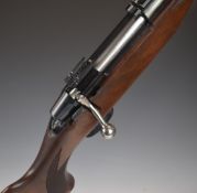 Antonio Zoli .30-06 bolt-action rifle with chequered semi-pistol grip and forend, raised cheek-