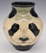 Dennis Chinaworks signed limited edition 2/? baluster vase decorated with pandas, H20cm