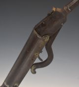 Friedrich Langenhan Gem .177 air rifle with adjustable trigger and part octagonal barrel, NVSN.