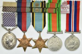 Royal Air Force WW2 Distinguished Flying Medal group of five attributed to 1121144 Flight Sergeant T