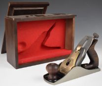 Calvert Stevens (Record) CS88 woodworking plane, in original wooden case