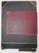 British Army Scots Guards Captain E T Cutler's photograph album 'China 1927 to 1929' containing over