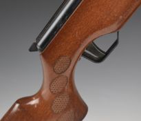 Cometa Model 300 .22 air rifle with chequered semi-pistol grip, raised cheek piece and adjustable