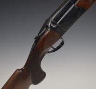 Aramberri 12 bore over and under ejector shotgun with chequered semi-pistol grip and forend,
