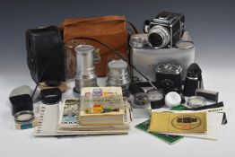 Hasselblad 500C camera outfit comprising body, serial number TR 83393, circa 1968, fitted with waist