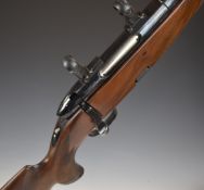 Steyer Mannlicher Classic Mannlicher .308 bolt-action rifle with chequered semi-pistol grip and
