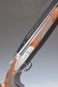 Caesar Guerini 12 bore over and under sidelock ejector shotgun with finely engraved locks,