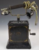 Vintage Ericsson telephone, height 32cm