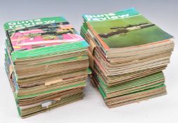 Over 100 Guns Review magazines dating from the 1970's and 1980's.