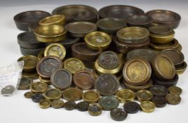 Mainly Georgian and Victorian flat stacking weights, to include Cardiff, Sheffield, Salop, Somerset,