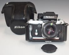 Nikon F2 35mm SLR camera with metering viewfinder and 1:1.8 f=50mm lens