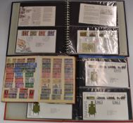 A small stamp stock album containing a GB mint and used collection from 1d penny black (poor) and