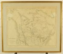 John Arrowsmith map of British North America, 50 x 62cm