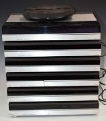 Bang & Olufsen hifi separates comprising Beogram 5500 turntable, Beocord 5000 cassette deck,