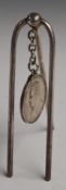 Silver agricultural medal on stand, with John Charles Earl Spencer President 1825-1845 to one side