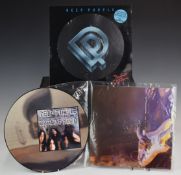 Deep Purple - Perfect Strangers (POLHP16) picture disc and Machine Head (EG260345 0) picture disc,