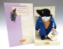 Steiff Classic limited edition Wind In The Willows Mole, in original box.