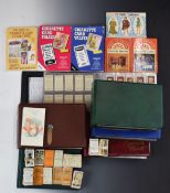 Large collection of cigarette collectors cards, to include Wills railway equipment, railway engines,