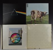 Pink Floyd - Four albums comprising Atom Heart Mother, Dark Side Of The Moon, Wish You Were Here and