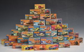 Eighty-four Matchbox Superfast 1-75 series diecast model vehicles 1-75 with some duplicates, all