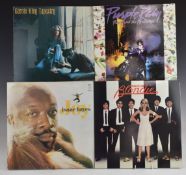 Approximately 100 albums of mixed genres plus twelve inch and seven inch singles including Elvis box