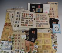 GB and world stamp collection in a stockbook, on album pages, on Jackson & Sons display cards etc