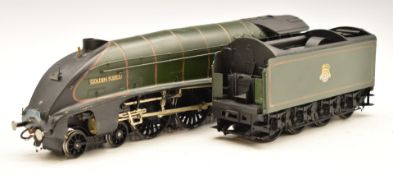0 gauge Martin Finney kit built LNER/British Railways A4 Pacific 2-6-0 locomotive Golden Fleece,