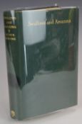 Arthur Ransome Swallows & Amazons published Jonathan Cape 1938 first edition illustrated by the