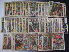 Over 100 Marvel comics dating from the 1980's including Forces in combat, Valour, Marvel Super-