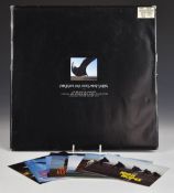 Pink Floyd - High Hopes / Keep Talking (12 EM 342) blue vinyl twelve single in black envelope with