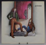 Ginhouse - Ginhouse (CAS1931). Record appears at least EX, cover VG