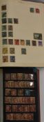 GB and world stamps collection in a Simplex album and a small stockbook from QV 1d reds to 1950's