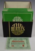 The Beatles - The Beatles Collection of 24 singles with certificate. Records, covers and box