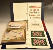 Mint and used GB Commonwealth stamps collection in twelve volumes including Australia.