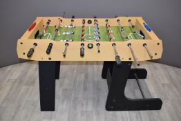Table football game, length of pitch 122cm overall
