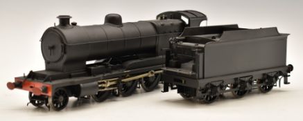 0 gauge kit built GWR 30xx ROD 2-8-0 tender locomotive, of etched brass construction