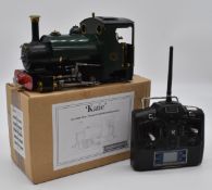 Roundhouse 32mm gauge (convertible to 45mm) 16mm scale live steam gas fired 0-4-0 tank locomotive '