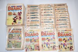 Over 100 Beano comics dating from 1982 to the 1990's.