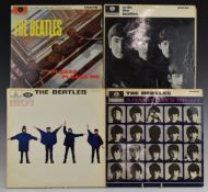 The Beatles - Nine albums including Please Please Me, With The Beatles, A Hard Day's Night, Help! (