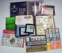 Ninety-five early GB presentation packs, various collector's packs, booklets etc