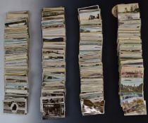 Approximately 2000 topographical postcards, mostly early to mid 20thC to include Plymouth,