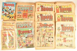 One-hundred-and-thirty-six Topper and Topper spin-off comics dating from 1970 to 1983.