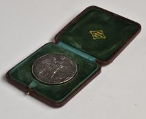 Cased Royal Agricultural Society of England silver medal, awarded to the Gloucester Incubator Co.