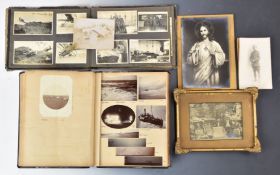 Two early 20thC aviation interest photograph albums, including carnival (likely Manchester),