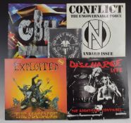 Punk - Thirteen albums including The Exploited, Discharge, Conflict, Sex Pistols, GBH, Nirvana,