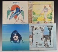 Approximately 100 albums including Queen, Genesis, Gram Parsons, Jackson Browne, The Eagles, Elton