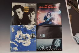 Approximately 60 albums including Queen, Joan Armatrading, Mireille Mathiau, Genesis, Thin Lizzy,