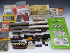 A collection of 00 gauge model railway rolling stock and accessories including a Jidenco Models BR
