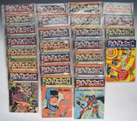 Twenty-three Fantastic comics dating from 1967 to 1968 together with a 1970 Fantastic annual.